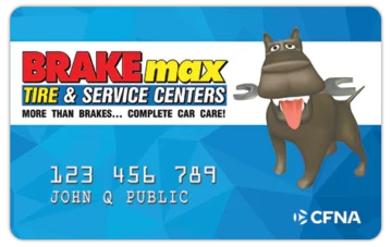 BRAKEmax Tire & Service Centers Credit Card